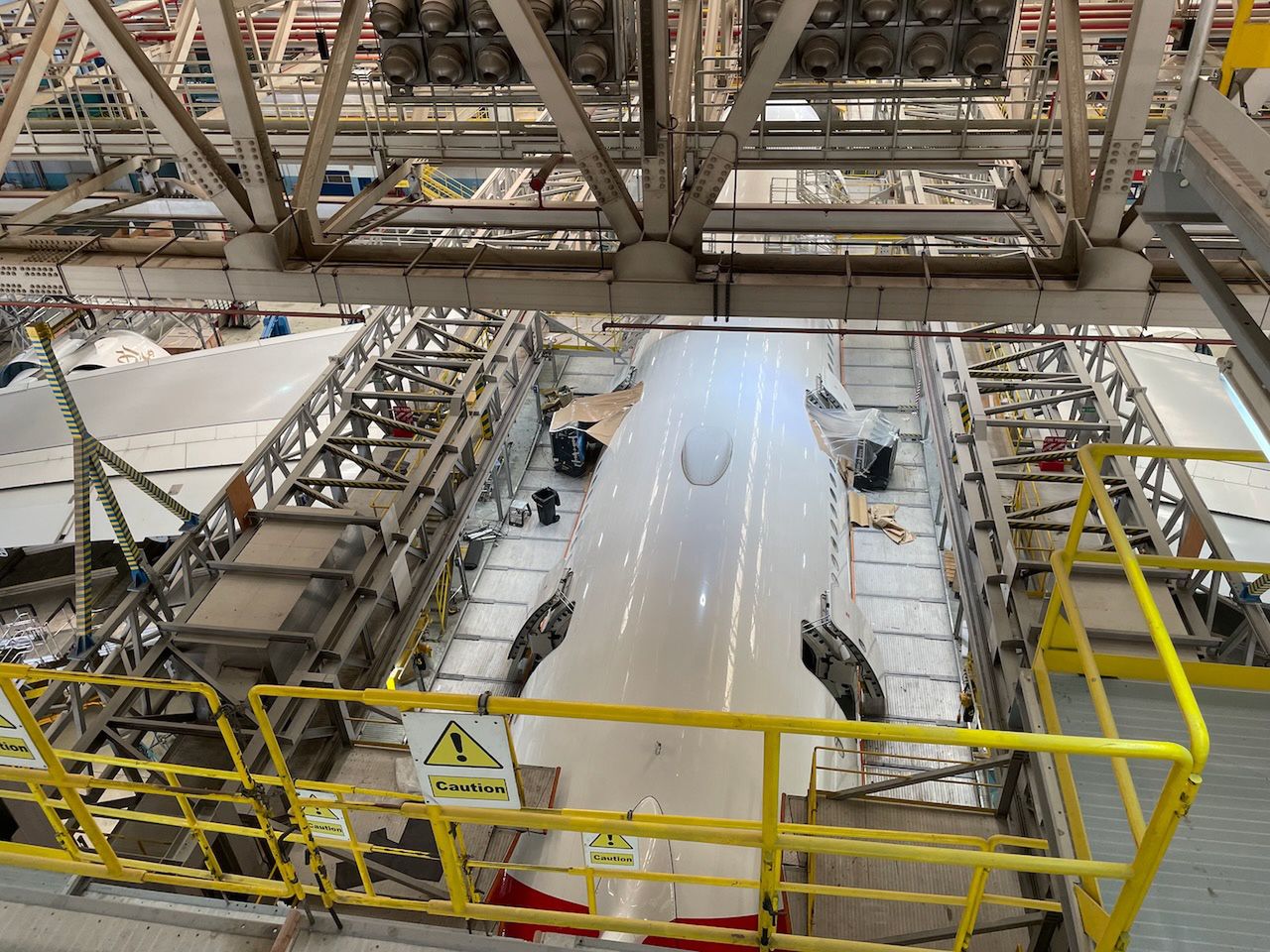 Pode mną Airbus A380, który na dwóch pokładach pomieści nawet ponad 500 pasażerów