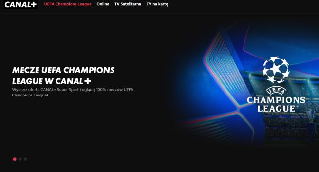 Opcja dodatkowa z Ligą Mistrzów w Canal+ online. Ile ma kosztować?