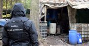 Gigantyczna bimbrownia w środku lasu zlikwidowana przez funkcjonariuszy KAS