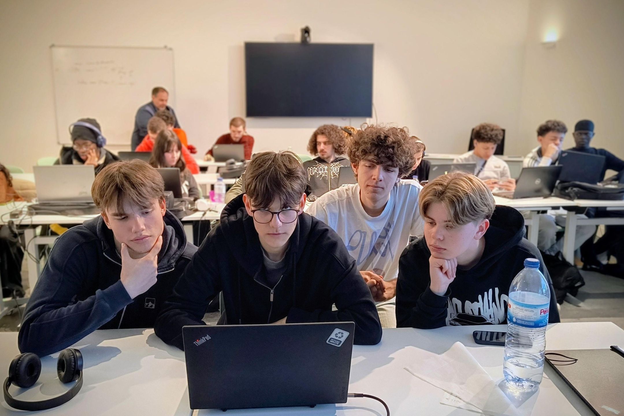 Uczniowie podczas programu ERASMUS+