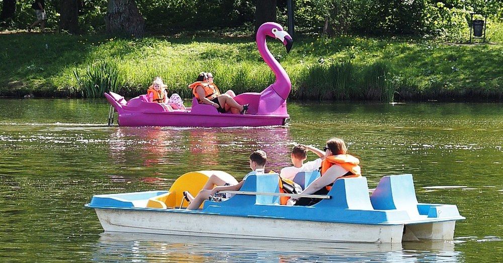 Piknik na Stawach Jana w Łodzi