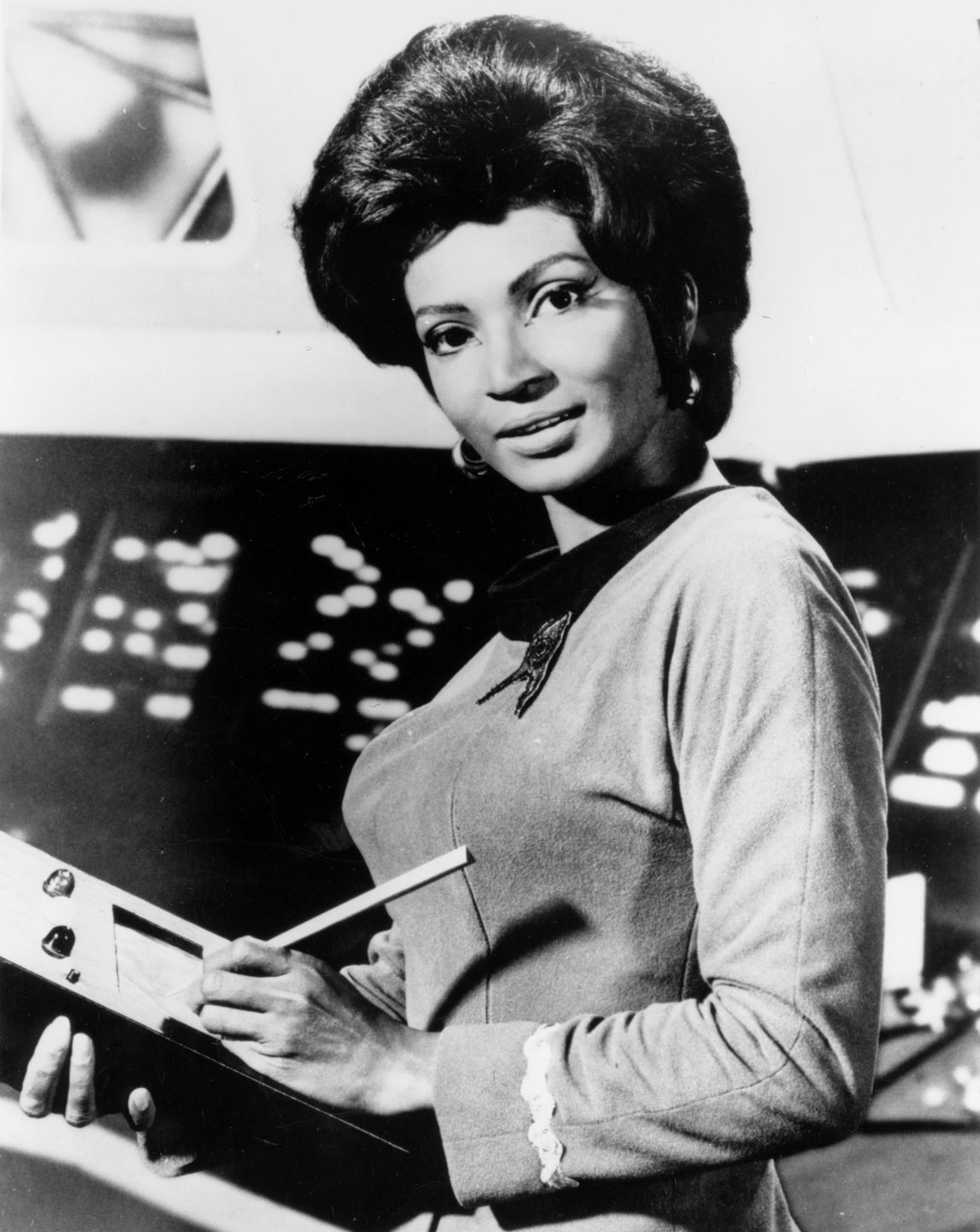 Nichelle Nichols w "Star Treku" w 1967 roku
