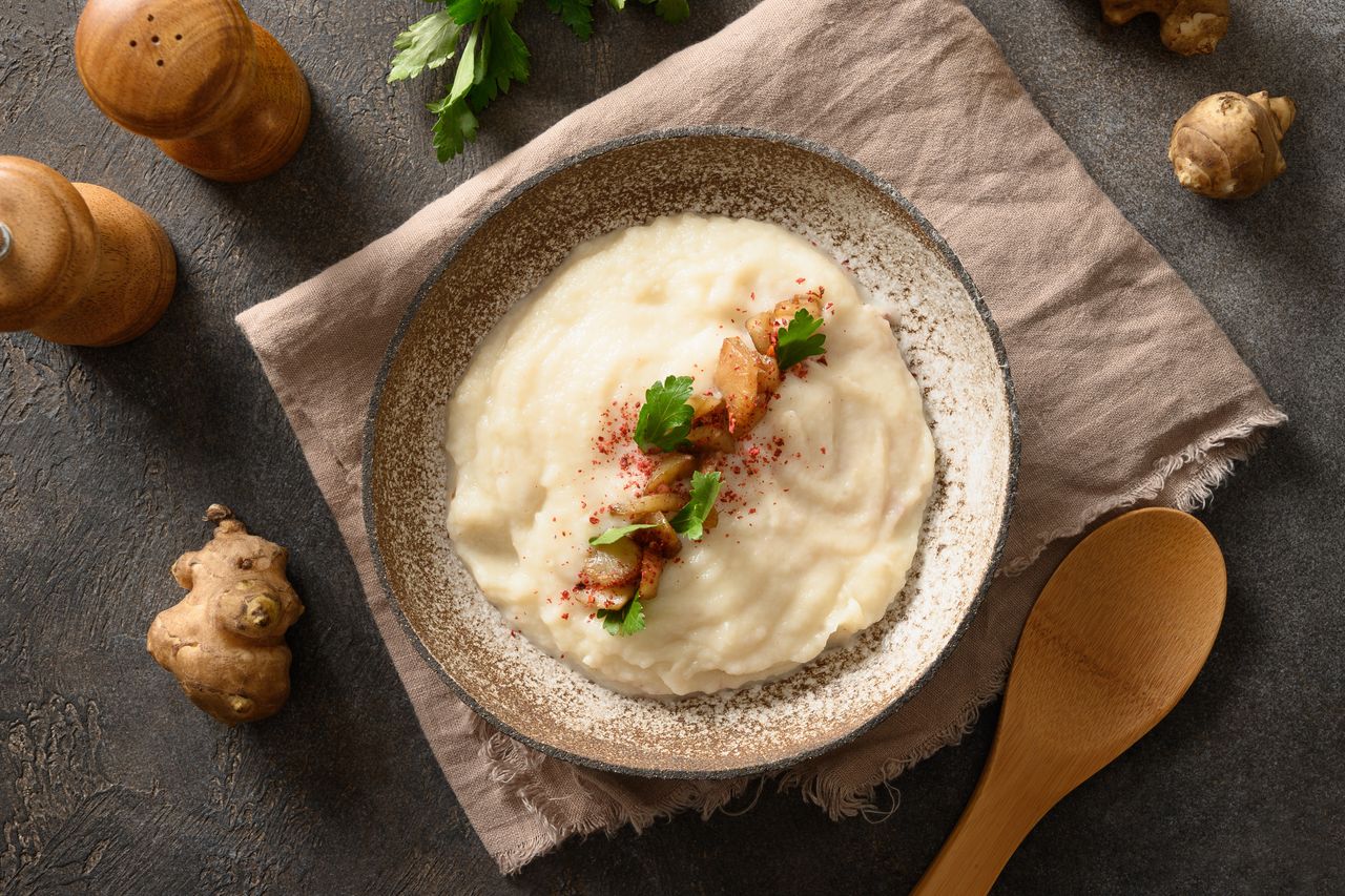 Puree z topinamburu rozpływa się w ustach