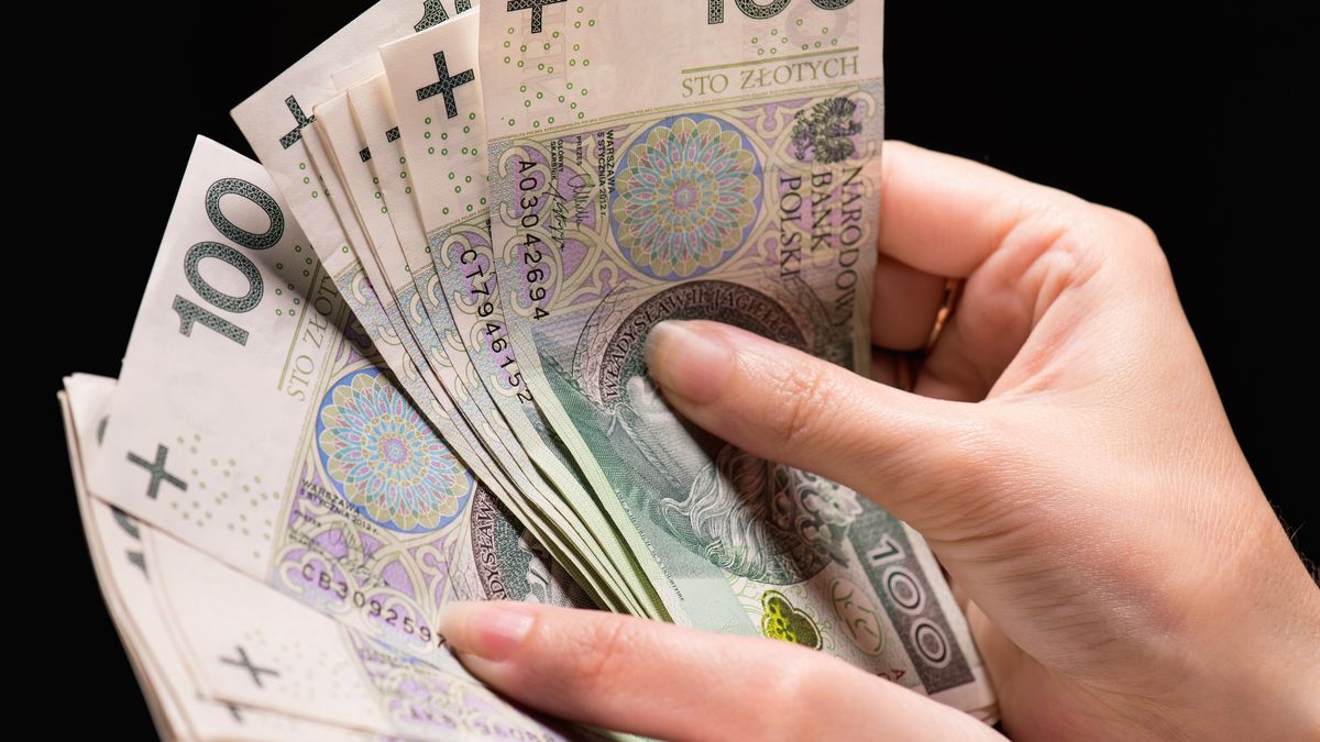 złoty, pieniądze, banknoty, pieniądz, waluty