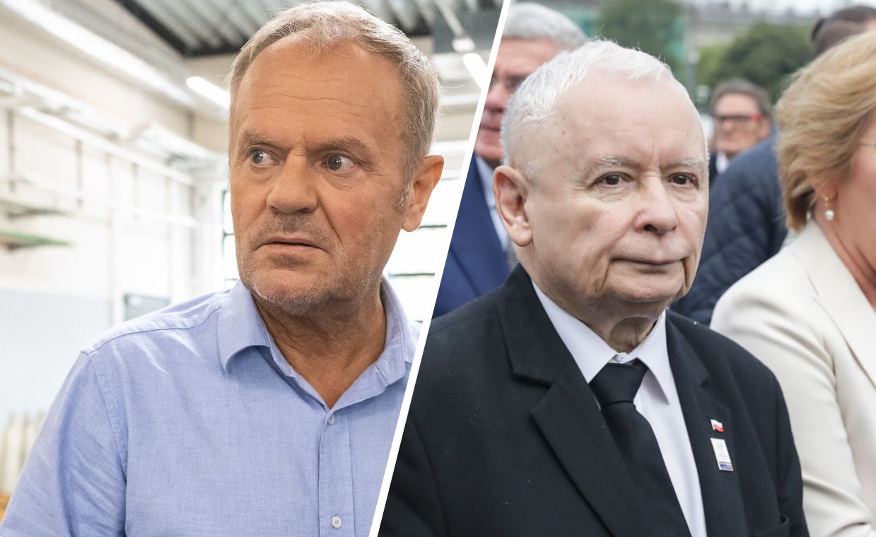 "Inteligent z Żoliborza". Tusk odpowiada Kaczyńskiemu