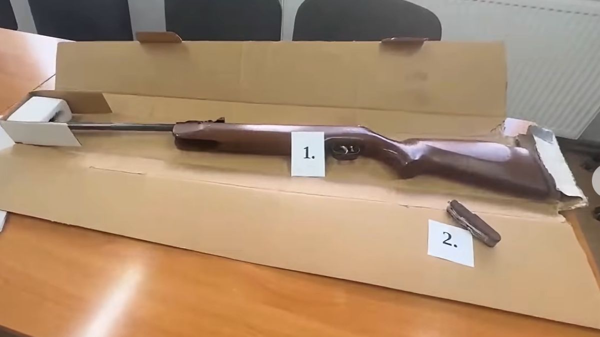 W mieszkaniu 17-latka znaleziono wiatrówkę i scyzoryk