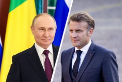 Kreml: Putin rozmawiał z Macronem