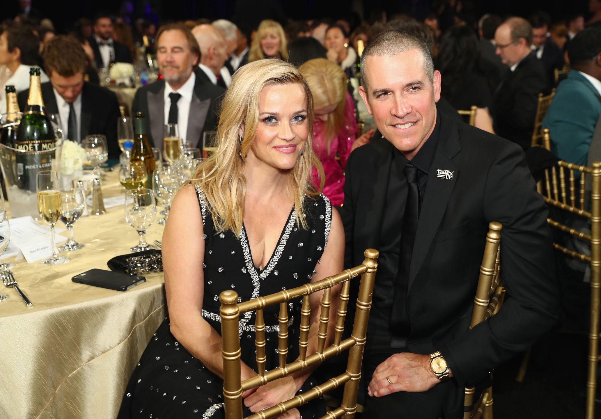 FIJI Water at the 23rd Annual Critics' Choice Awards
SANTA MONICA, CA - JANUARY 11:  Actor Reese Witherspoon (L) and Jim Toth attend the 23rd Annual Critics' Choice Awards on January 11, 2018 in Santa Monica, California.  (Photo by Joe Scarnici/Getty Images for FIJI Water)
Joe Scarnici
CCA