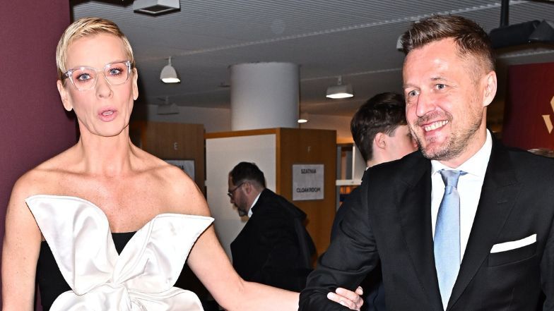 Anita Werner i Michał Kołodziejczyk na gali