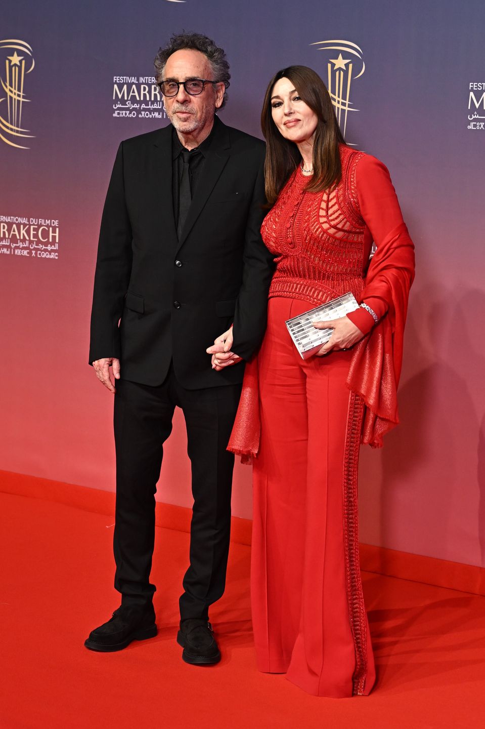 Zjawiskowa Monica Bellucci i Tim Burton