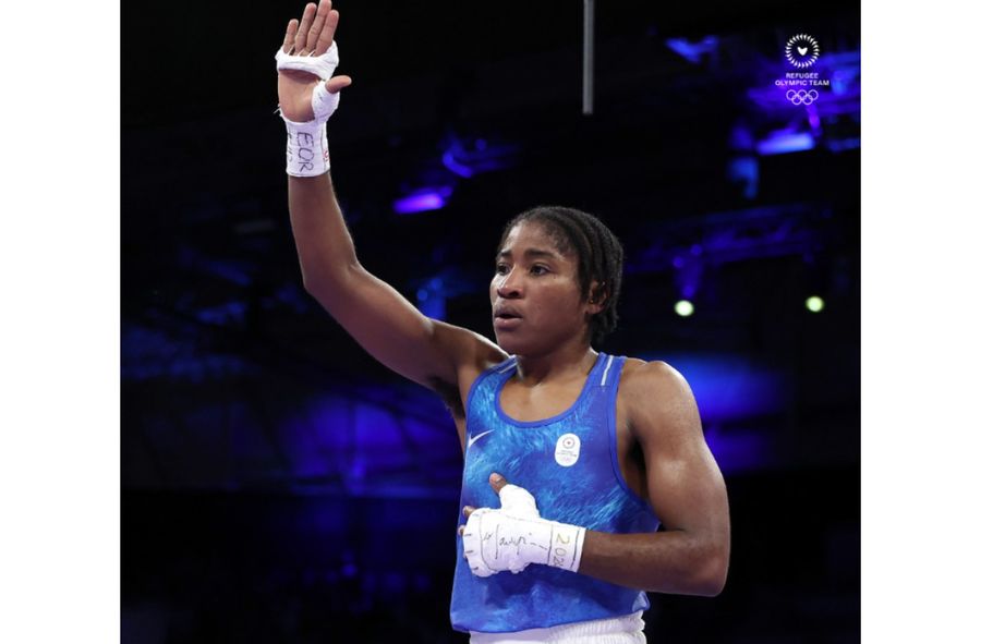 Lesbian refugee boxer Cindy Ngamba makes history at 2024 Paris Olympics