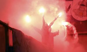 Burdy po meczu w Erywaniu. 17 kibiców Legii w areszcie