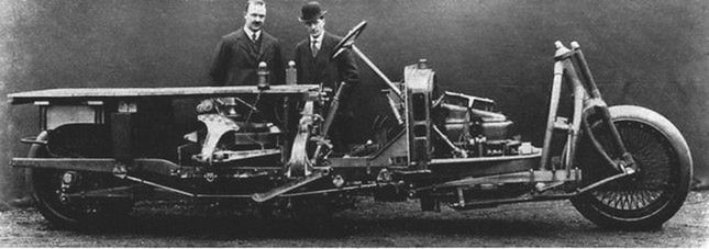 Gyrocar w czasie budowy