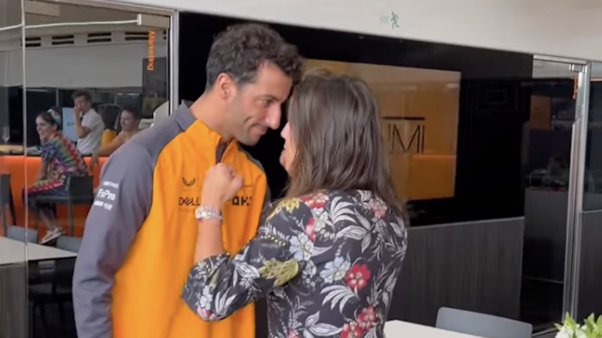 Daniel Ricciardo i Joanna Jędrzejczyk 