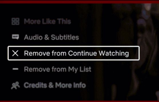 Netflix ułatwia porządkowanie listy "Oglądaj dalej"