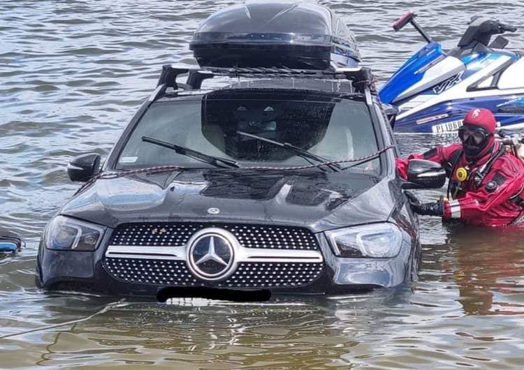 To już nieco za dużo jak na możliwości tego mercedesa