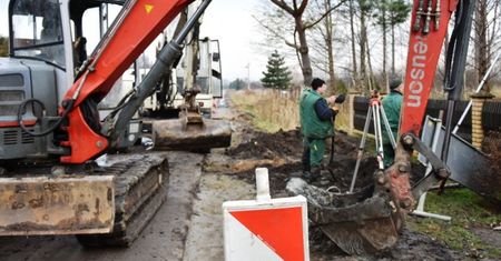 Budowa kanalizacji sanitarnej w Ofiar Gór Morzewskich
