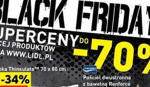 "Czarny piątek" w Lidlu. Sieć obniża ceny produktów do 70 procent