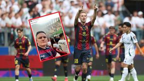 Niemiec na Narodowym kibicował Pogoni. To znany polityk