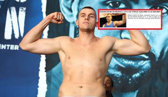 Wygarnął dziennikarzowi i zabrał głos