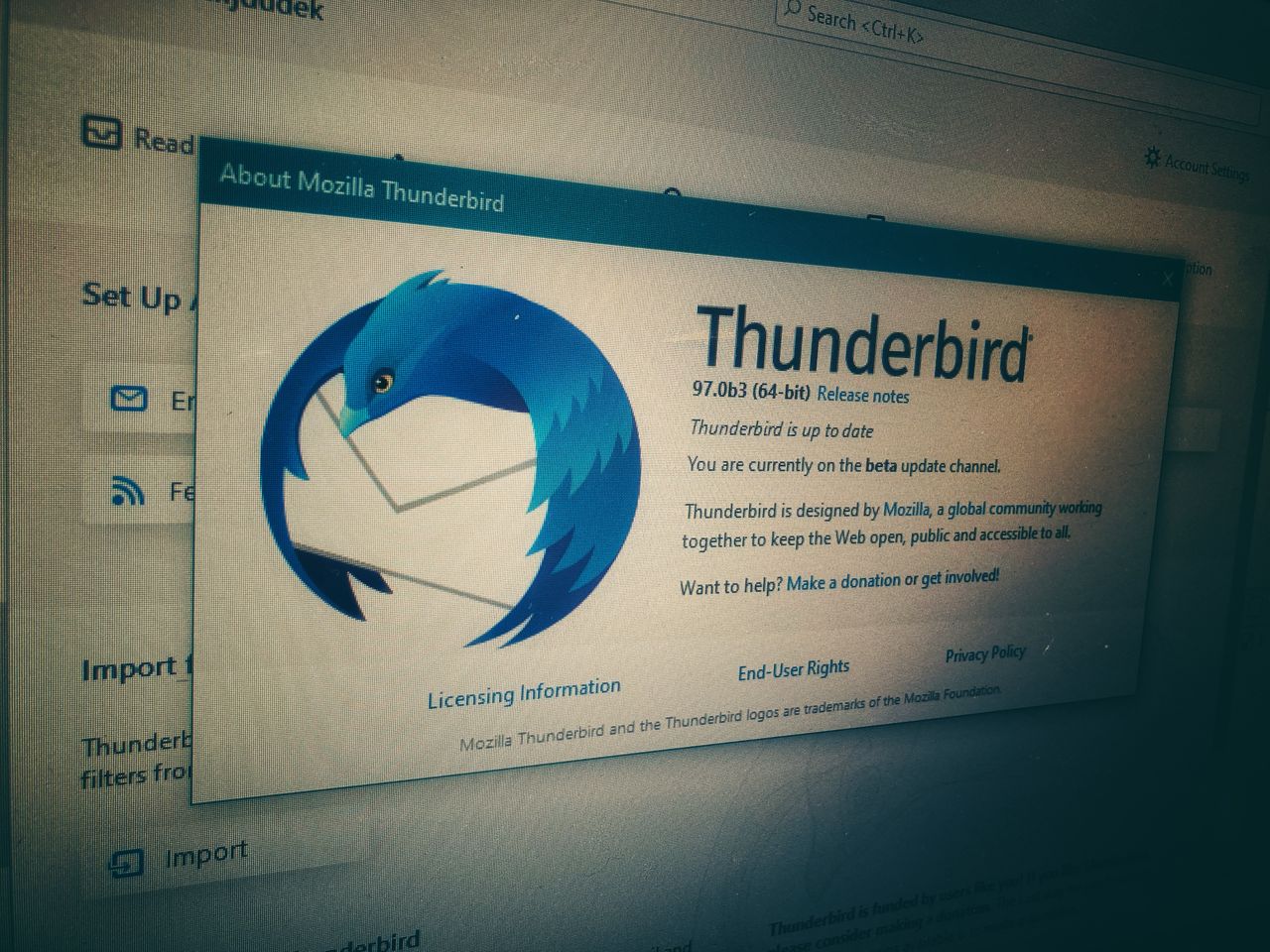 Thunderbird: nad czym pracują w MZLA?