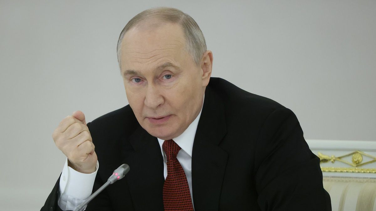 Władimir Putin, prezydent Rosji.