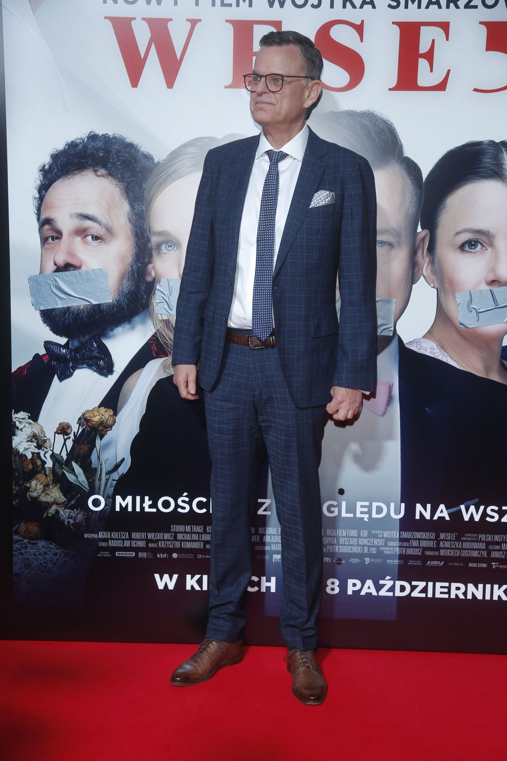 Andrzej Morozowski - premiera filmu "Wesele"