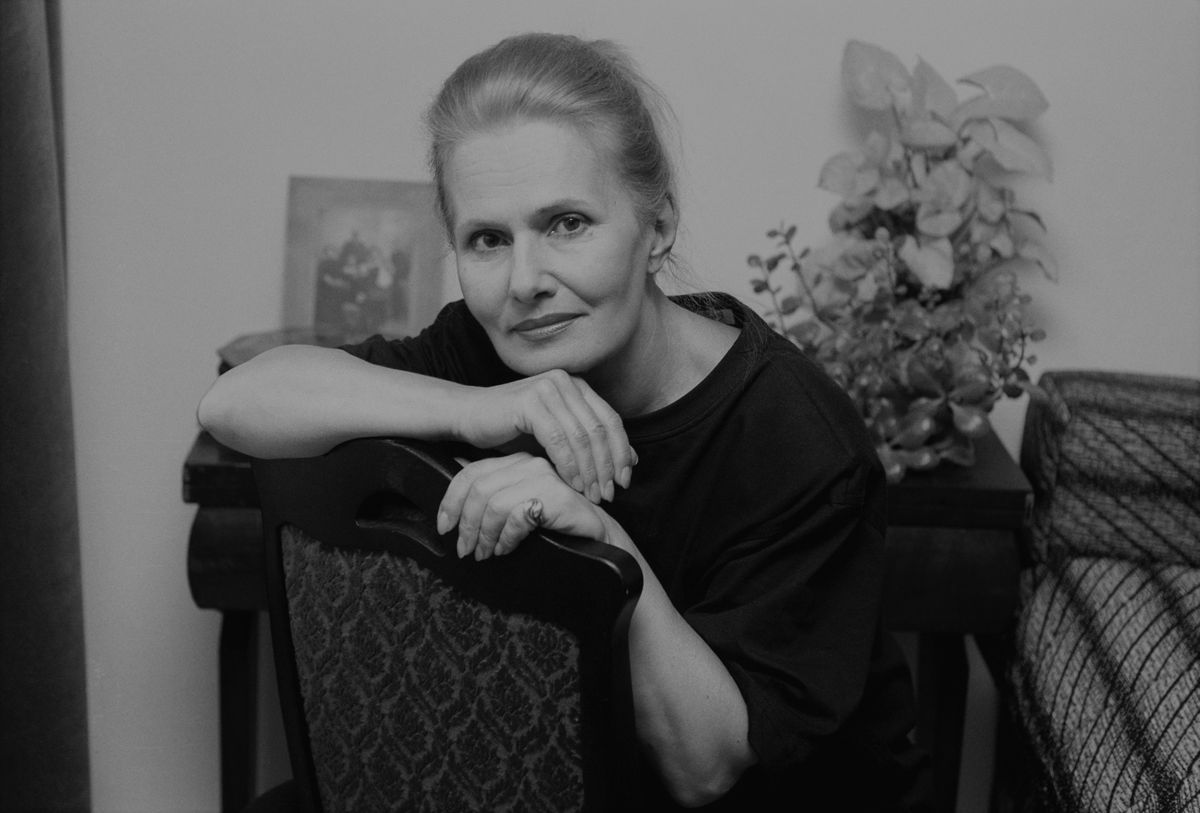 Elżbieta Sommer w 1992 roku/ Zdj. archiwalne