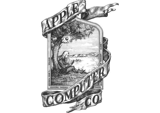 Pierwsze logo Apple'a przestawiało Isaaca Newtona siedzącego pod jabłonią