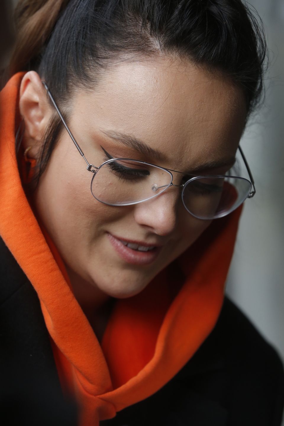 Ewa Farna przed studiem "DDTVN"