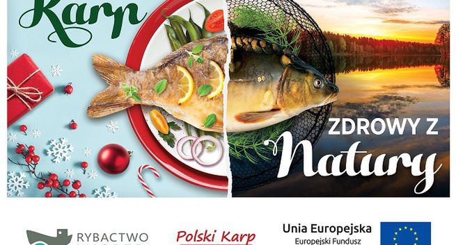 Karp przed świętami reklamowany jako "zdrowy z natury"