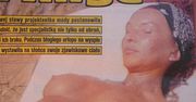 Kosmitka opala się topless!