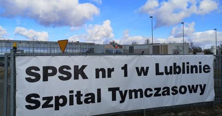 Aktualna sytuacja w szpitalu tymczasowym w Lublinie. Ilu jest tam pacjentów?