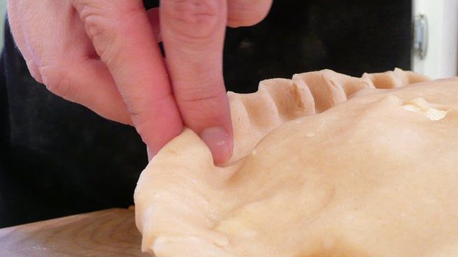 Mrożone kruche ciasto z dodatkiem wzbogaconej mąki