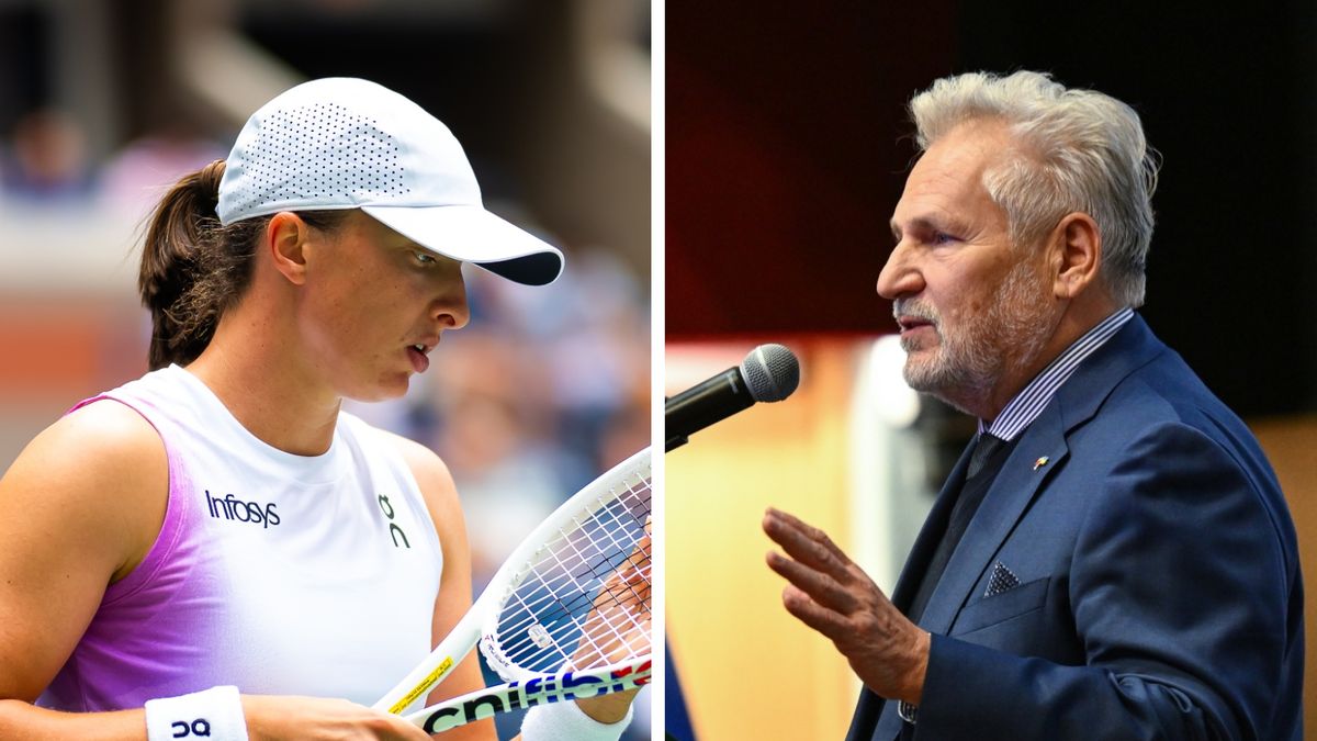 Getty Images / Robert Prange / Na zdjęciu: Iga Świątek i Aleksander Kwaśniewski (fot. PAP/Maciej Kulczyński)