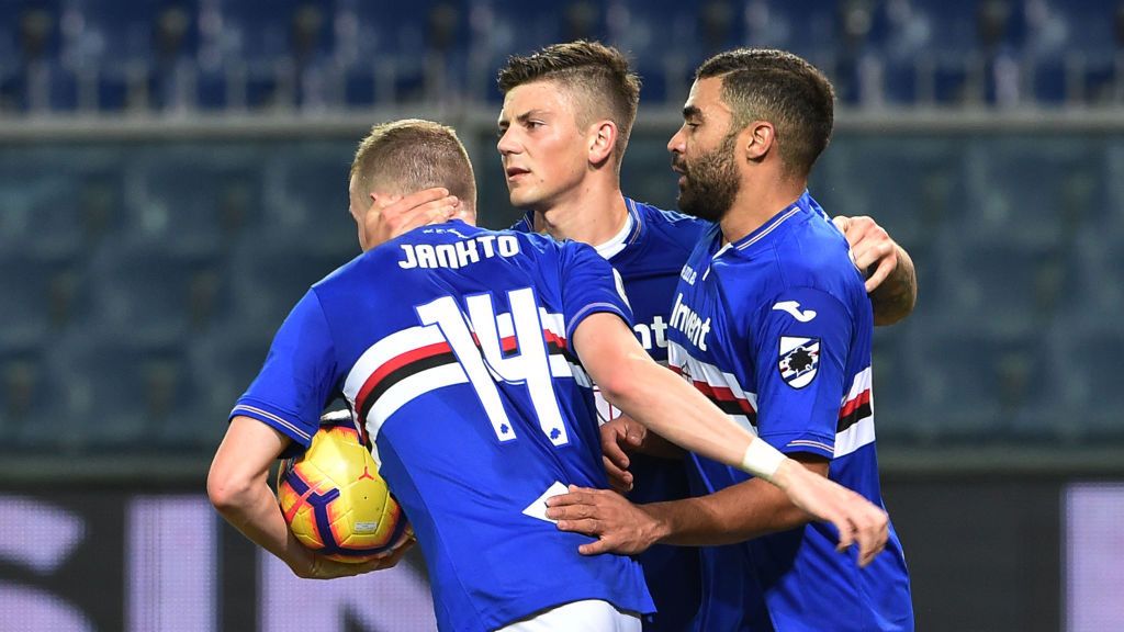 Zdjęcie okładkowe artykułu: Getty Images / Paolo Rattini / Na zdjęciu: Dawid Kownacki (w środku)