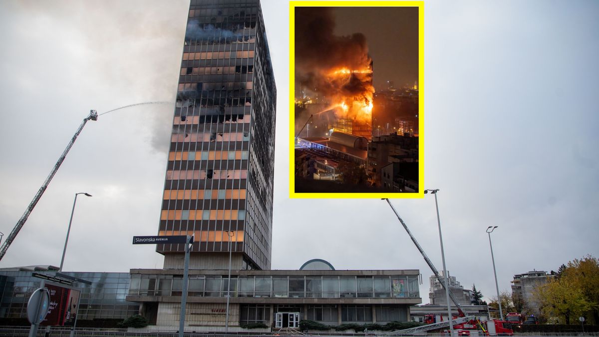 Firefighting efforts continue at the skyscraper fire in Croatia
ZAGREB, CROATIA -  NOVEMBER 18: Firefighting efforts continue at the skyscraper in Zagreb, the capital of Croatia, where a fire broke out during the night on November 18, 2025. (Photo by Stipe Majic/Anadolu via Getty Images)
Anadolu