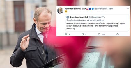 "Kierowca seicento" odpowiada Sikorskiemu ws. Tuska
