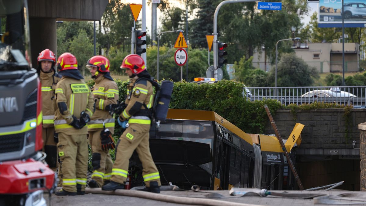 miejsce wypadku
Paweł Supernak
autobus, ranni, wypadek, zderzenie