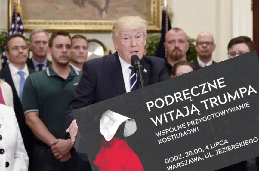 Przebiorą się dla Trumpa. Polki przywitają prezydenta USA w nietypowych strojach