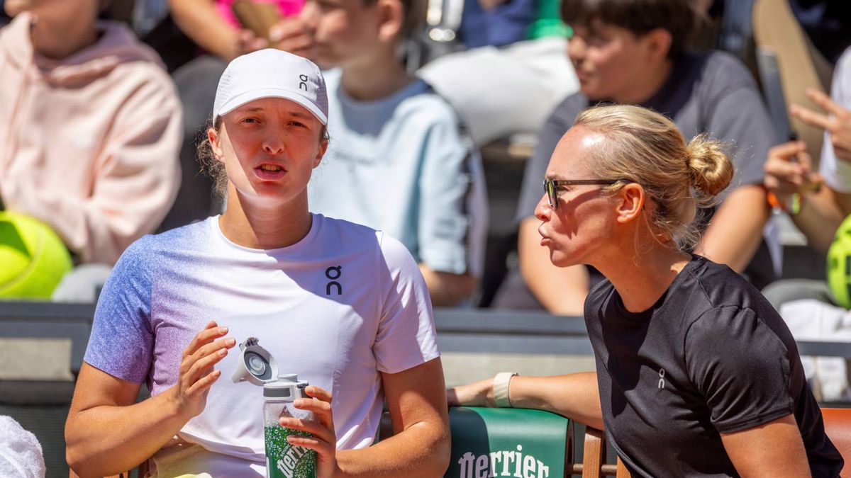 Getty Images / Tim Clayton  / Iga Świątek i Daria Abramowicz