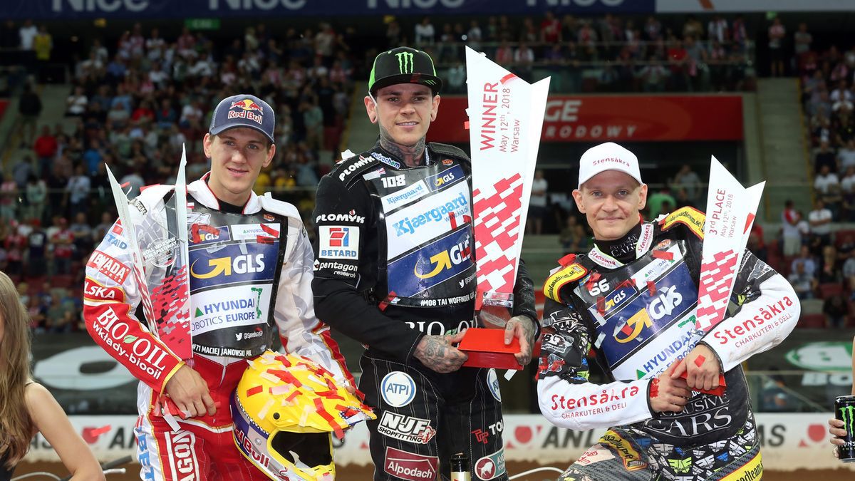 Podium Grand Prix Polski