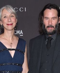 Keanu Reeves ze swoją partnerką w Berlinie. Towarzyszy mu w pracy nad filmem "Matrix 4"
