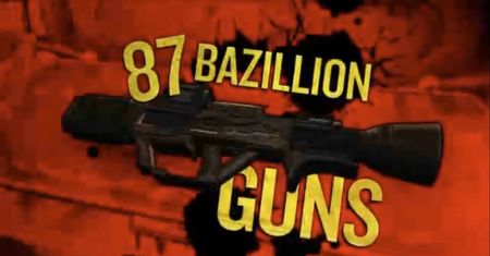 Reklama Borderlands stawia sprawę jasno - w grze jest 87 bazylionów spluw