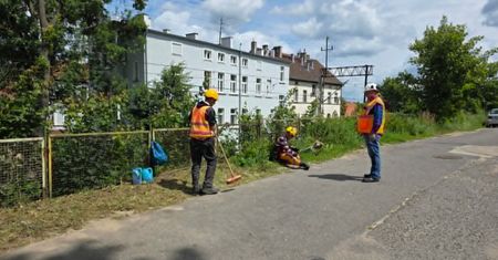 Ostróda: Będzie nowe ogrodzenie między ul. Kolejową a torami