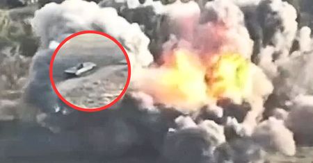 Spektakularny atak pod Bachmutem. Rosyjskie BMP rozerwane na kawałki