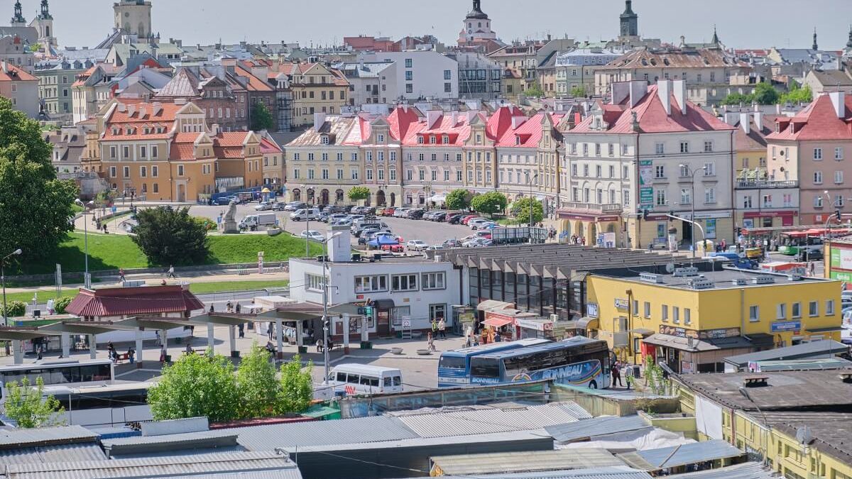 Dworzec autobusowy PKS przy al. Tysiąclecia w Lublinie