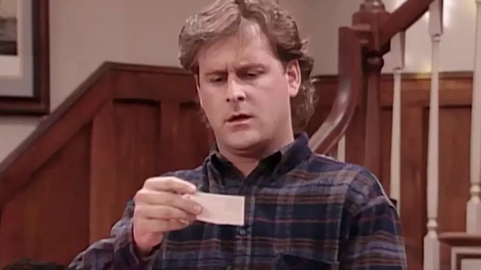 Dave Coulier na planie "Pełnej chaty"