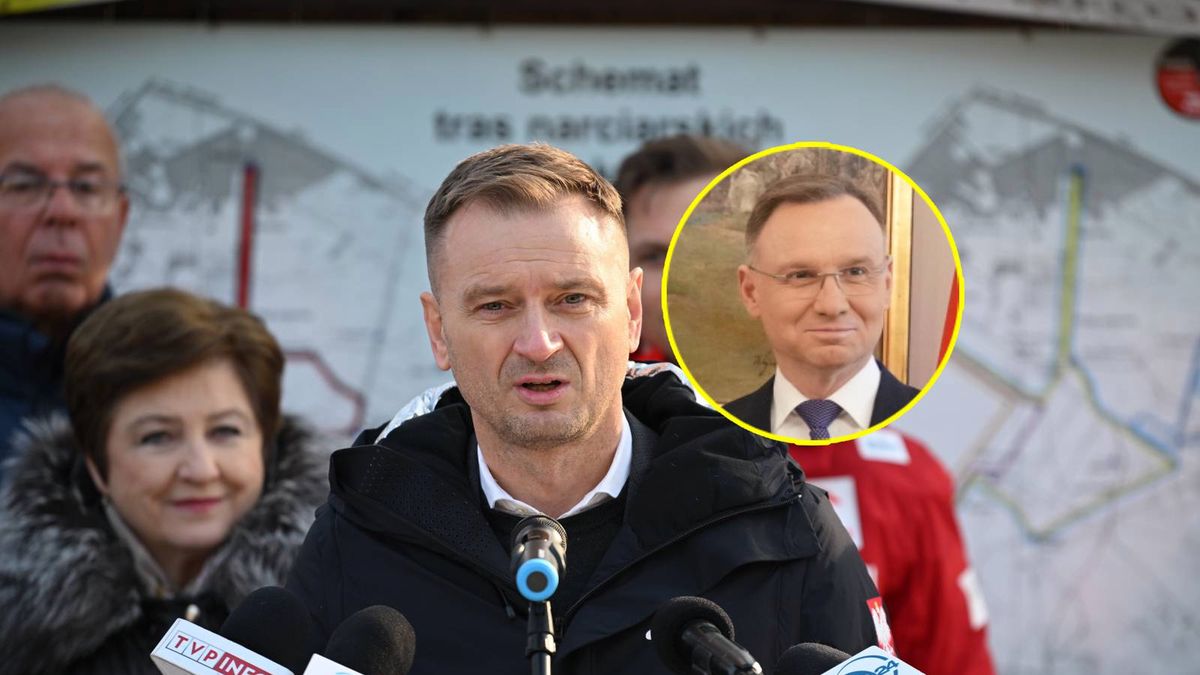 PAP/EPA / Przemsysław Piątkowski oraz IDA MARIE ODGAARD  / Na zdjęciu: Sławomir Nitras i Andrzej Duda