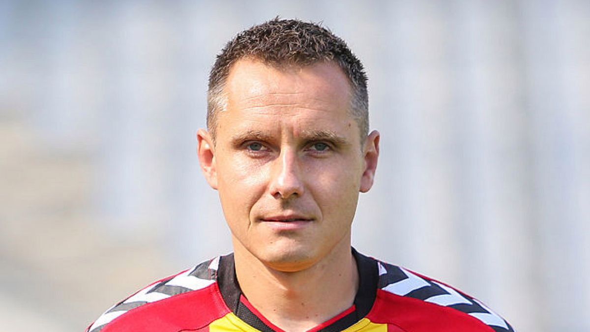 Paweł Golański w barwach Korony Kielce